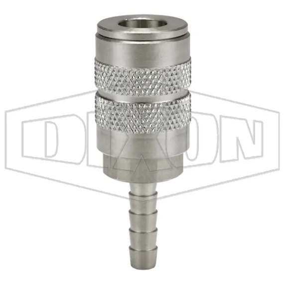 F-Series Pneumatic Manual Standard Hose Barb Coupler