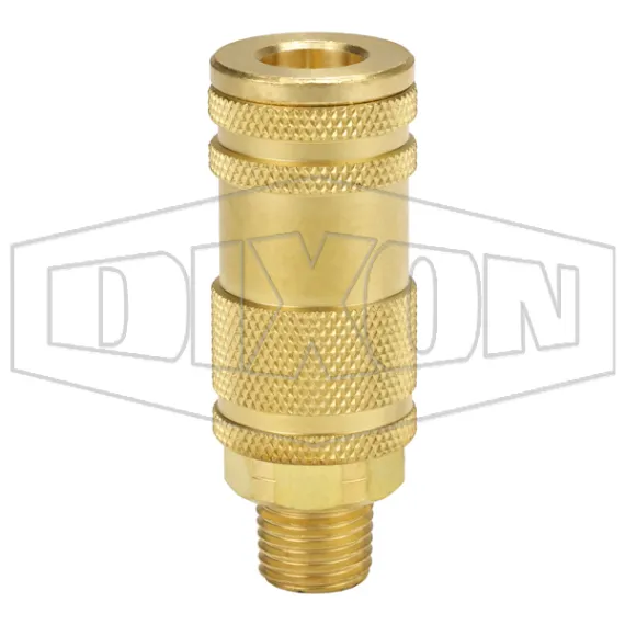 L-Series Lincoln Pneumatic Male Threaded Coupler
