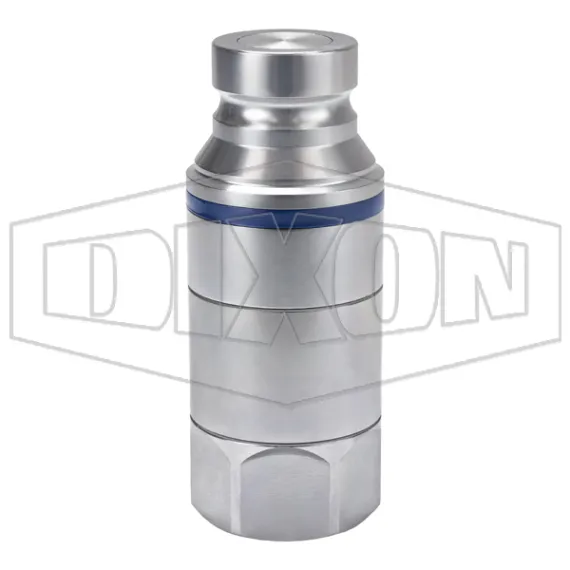 HTE-Series Correct Connect® Under Pressure Flush Face Female Plug