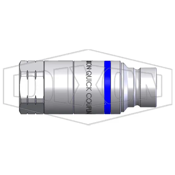 HTE-Series Correct Connect® Under Pressure Flush Face Female Plug CAD 