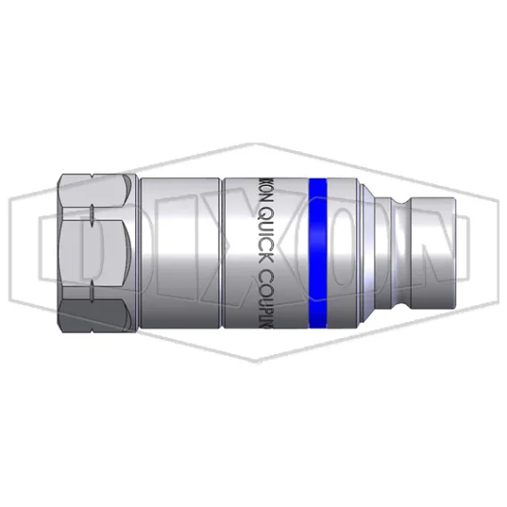 HTE-Series Correct Connect® Under Pressure Flush Face Female Plug CAD 