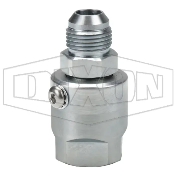 Super Swivels® Male JIC 37° x Female NPTF Inline Swivel