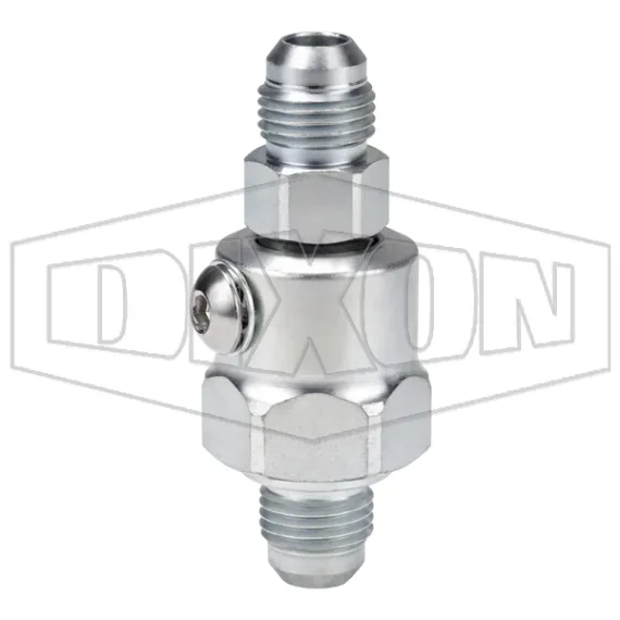 Super Swivels® Male JIC 37° x Male JIC 37° Inline Swivel
