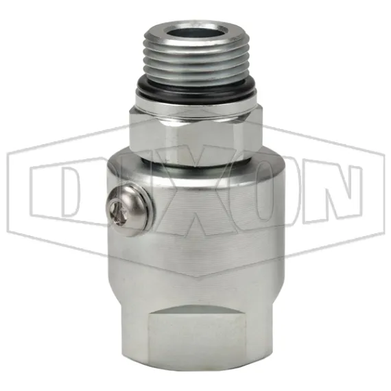 Super Swivels® Male ORB x Female NPTF Inline Swivel