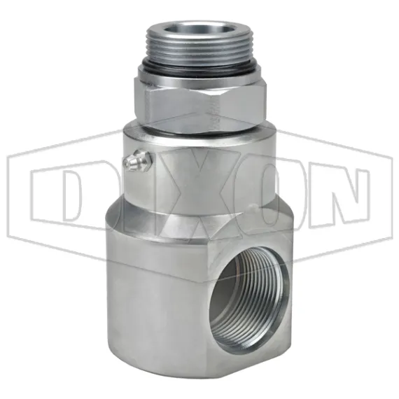 Super Swivels® Male ORB x Female ORB 90° Straight Inline Swivel