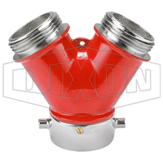 Brass Plain Wye with Pin Lugs