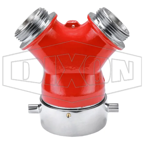 Brass Plain Wye with Pin Lugs