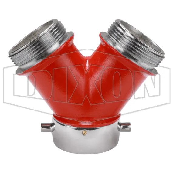 Brass Plain Wye with Pin Lugs