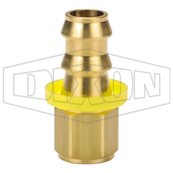 Female NPTF x Push-on Hose Barb