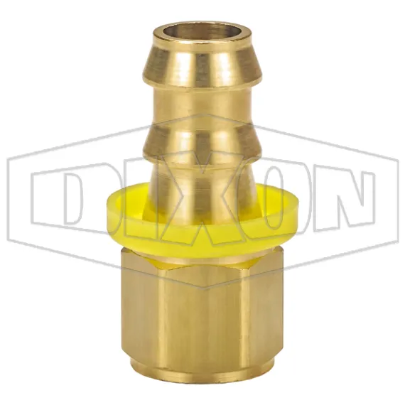 Female NPTF x Push-on Hose Barb