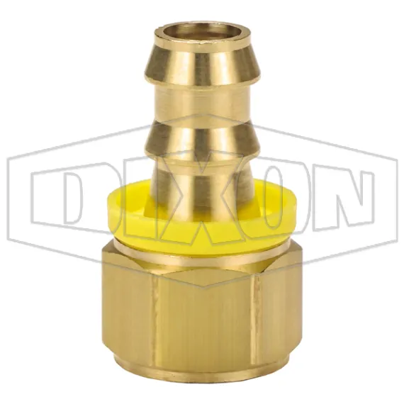 Female NPTF x Push-on Hose Barb