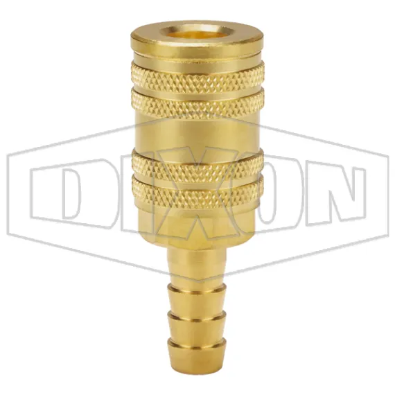 M-Series ARO Pneumatic Manual Standard Hose Barb Coupler