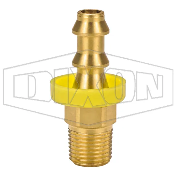 NPTF Male Swivel x Push-on Hose Barb