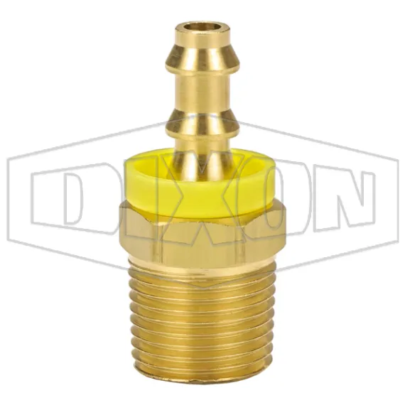 NPTF Male Swivel x Push-on Hose Barb