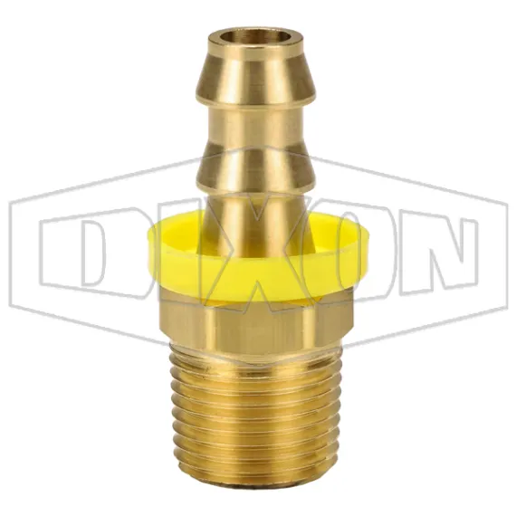 NPTF Male Swivel x Push-on Hose Barb