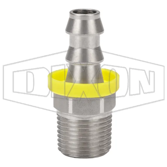 NPTF Male Swivel x Push-on Hose Barb