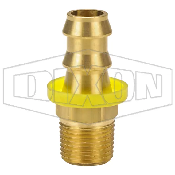 NPTF Male Swivel x Push-on Hose Barb