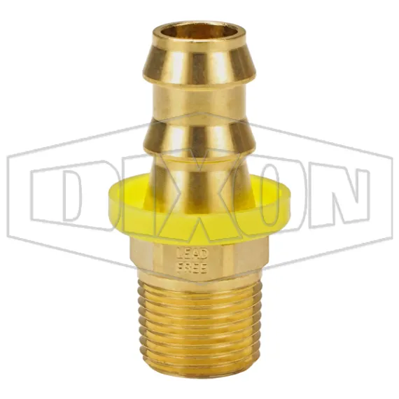 NPTF Male Swivel x Push-on Hose Barb