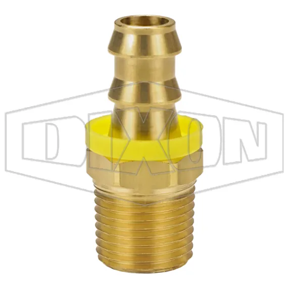 NPTF Male Swivel x Push-on Hose Barb