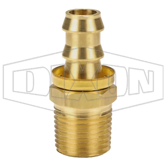 NPTF Male Swivel x Push-on Hose Barb
