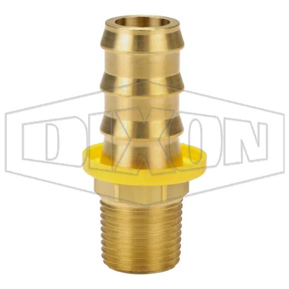 NPTF Male Swivel x Push-on Hose Barb
