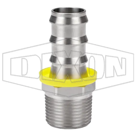 NPTF Male Swivel x Push-on Hose Barb