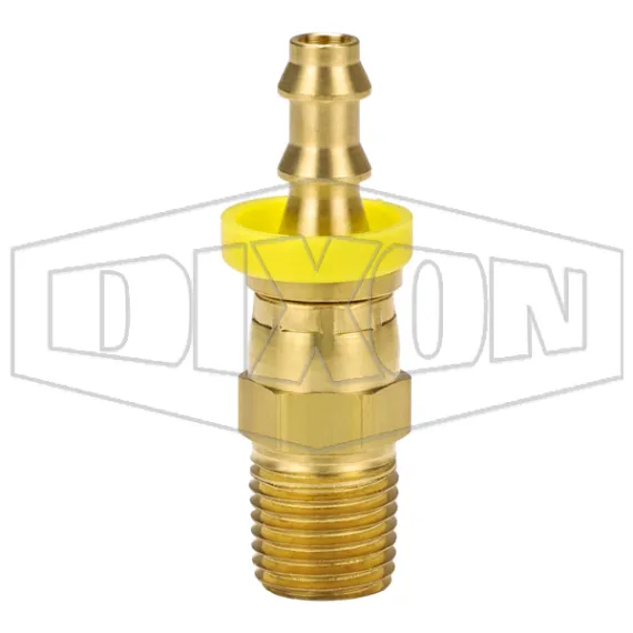 NPTF Male Swivel x Push-on Hose Barb