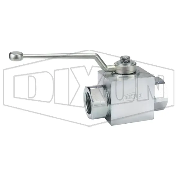 High Pressure Clear Zinc Ball Valve