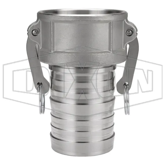 Cam & Groove Type C Coupler x Hose Shank