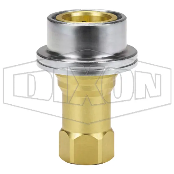 HS-Series ISO-B Steam Interchange Female Coupler