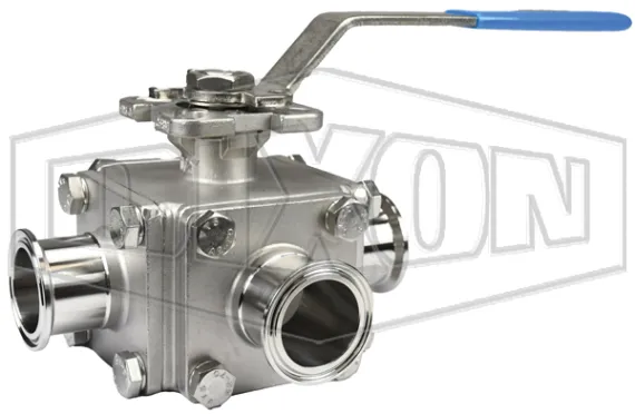 3-way-multi-port-sanitary-stainless-steel-ball-valve