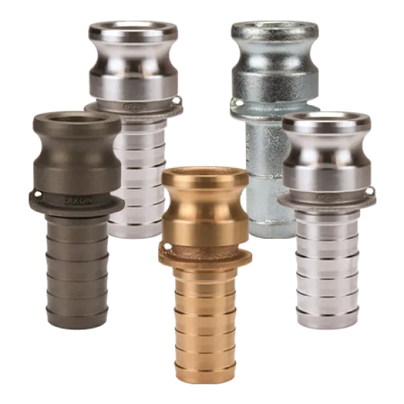 Dixon Cam & Groove Type E Adapter x Hose Shank