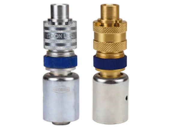 Dix-Lock® N-Series Bowes Interchange Coupler with Ferrule Male Locking Head