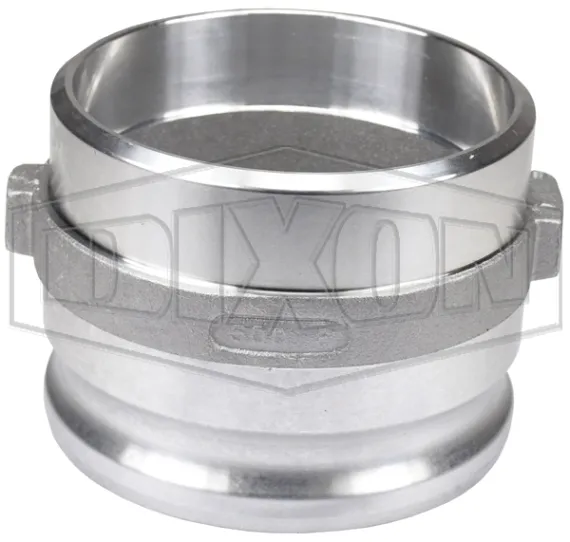 Cam & Groove Adapter Butt Weld to Schedule 40 Pipe/Socket Weld to Nominal Tubing