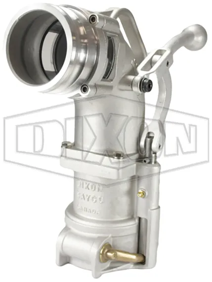 4" Alum Bay-Lite Drop Elbow Assy w/Side Lever