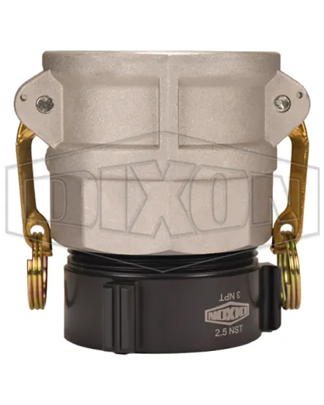 Cam & Groove Type D x Female NST (NH) Swivel Adapter