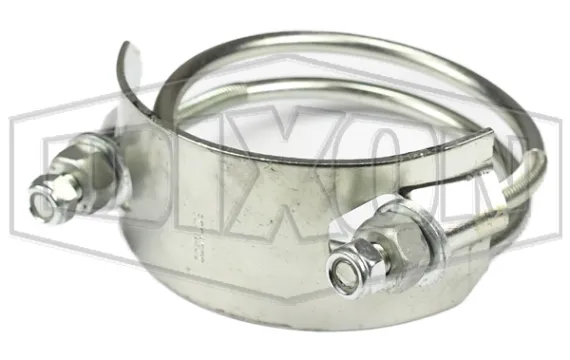 Counter clockwise spiral clamp