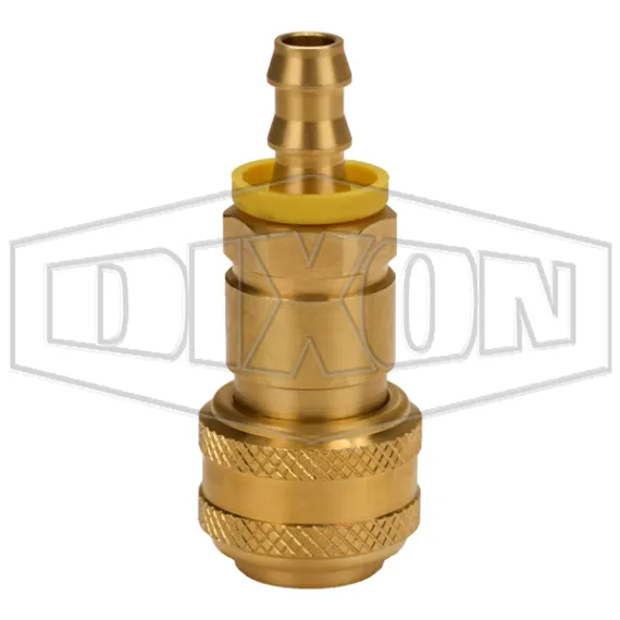 D-Series Pneumatic Automatic Push-Loc Hose Barb Coupler