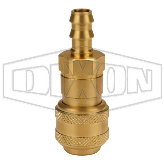 D-Series Pneumatic Automatic Push-Loc Hose Barb Coupler