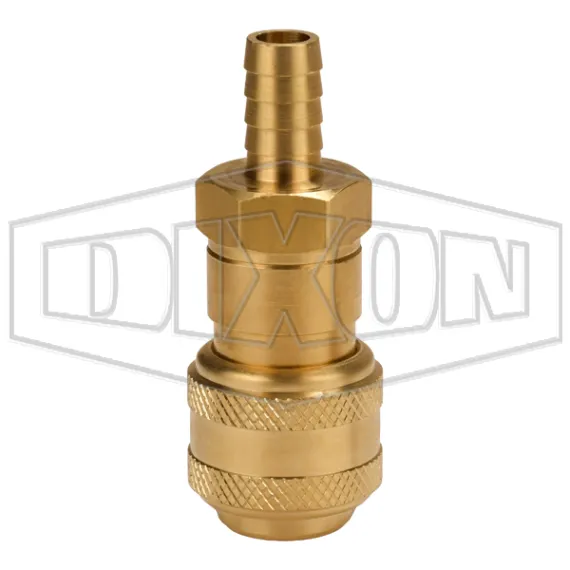 D-Series Pneumatic Automatic Standard Hose Barb Coupler