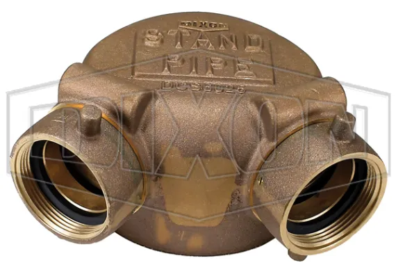 Double Clapper Siamese Connection Bottom Outlet