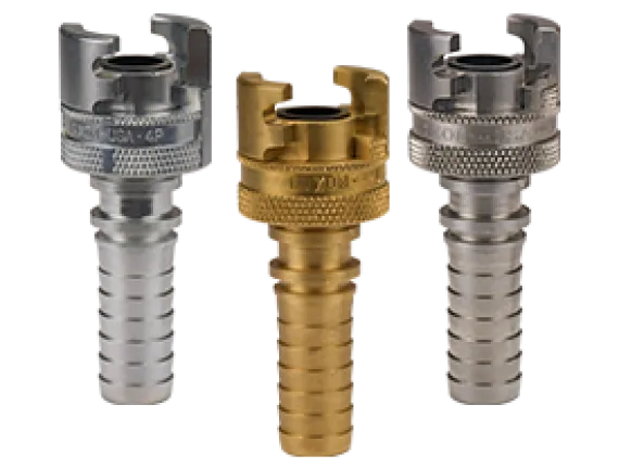 Dual-Lock P-Series Thor Interchange Hose Barb Coupler