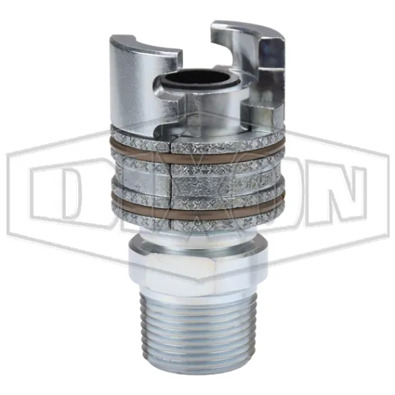 Dual-Lock P-Series Thor Interchange Male Thread Coupler