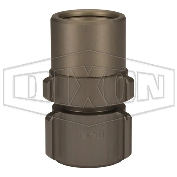 Expansion Ring Coupling for Single Jacket Hose, Aluminum