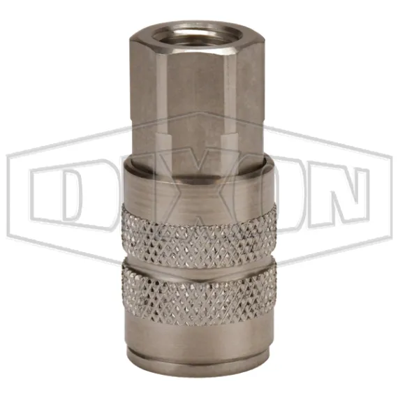 F-Series Pneumatic Manual Female Threaded Coupler