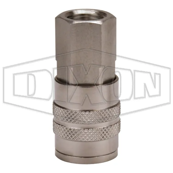 F-Series Pneumatic Manual Female Threaded Coupler