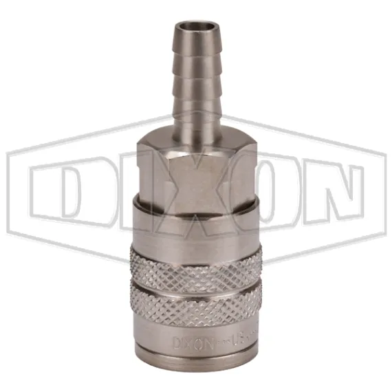 F-Series Pneumatic Manual Standard Hose Barb Coupler