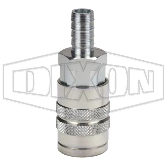 F-Series Pneumatic Manual Standard Hose Barb Coupler