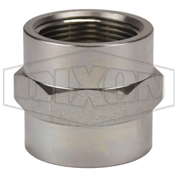 Female NPTF Hex Pipe Coupling