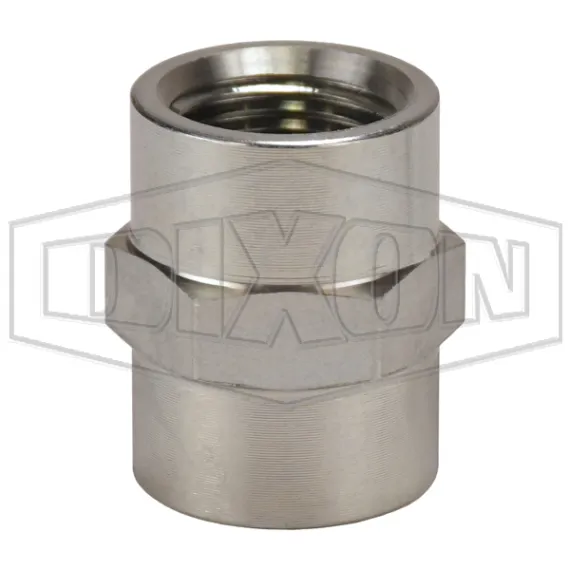 Female NPTF Hex Pipe Coupling